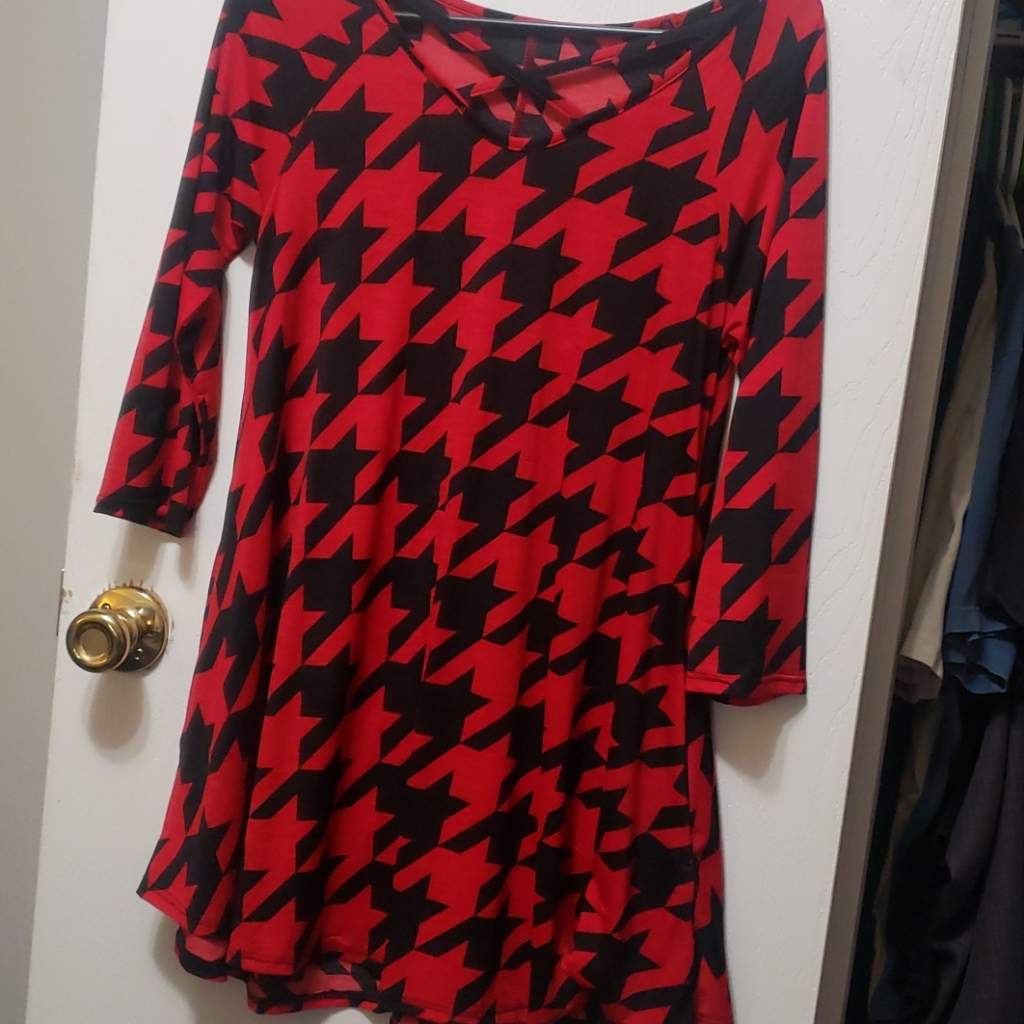 Houndstooth Tunic